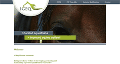 Desktop Screenshot of igeq.org